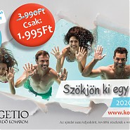 Szökjön ki egy fürdőbe!