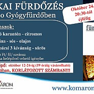 Éjszakai Fürdőzés október 24