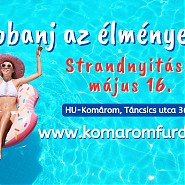 Strandnyitás: május 16.