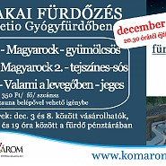 Éjszakai fürdőzés: december 8.