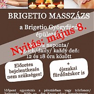 Brigetio Masszázs: május 8-án nyitunk!