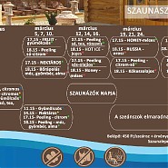 Szaunaszeánszok márciusban