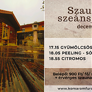 Szaunaszeánsz december 5-én