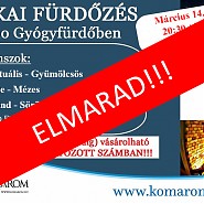 ELMARAD! Éjszakai fürdőzés Március 14-én