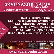 Szaunázók napja: dec.15.