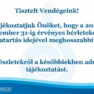 Bérlet meghosszabbítás