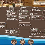 Szaunaszeánszok februárban
