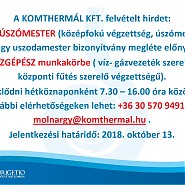 Állásajánlat: vízgépész